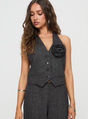 Joshy Top Charcoal