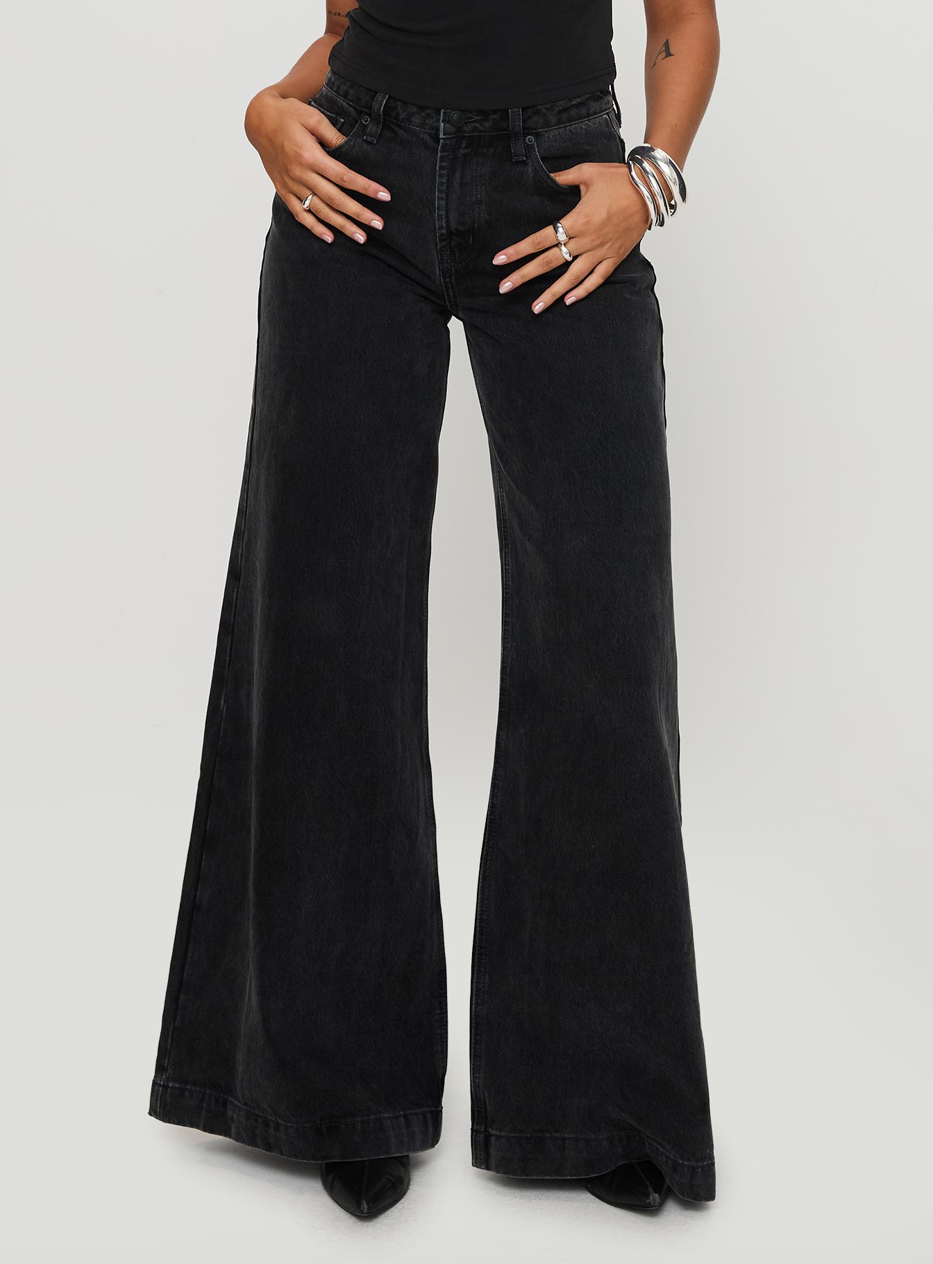 Toby Low Ultra Baggy Jean Charcoal