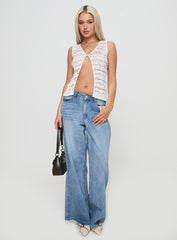 Quillan Top White