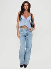 Elizaveta Top Blue