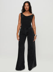 Toby Low Ultra Baggy Jean Charcoal