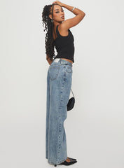 Sidle Low Rise Jeans Light Wash