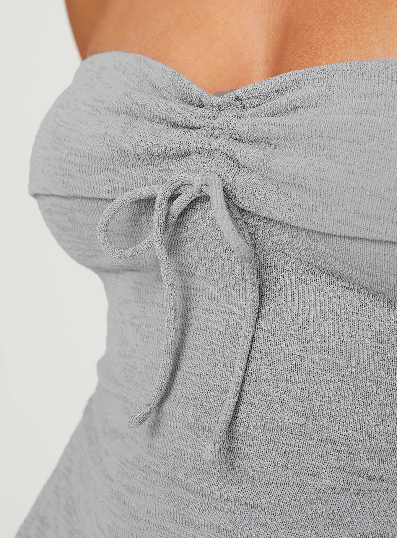 Laurenita Longline Tube Top Grey
