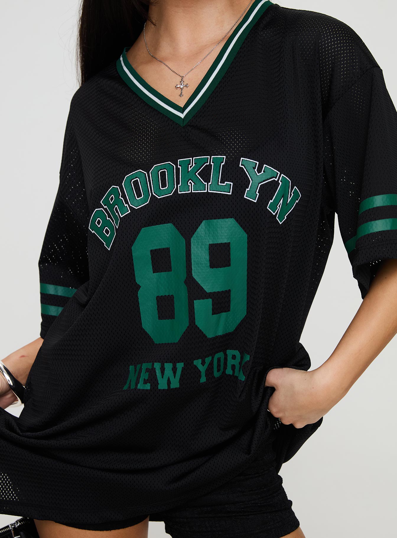Michail Jersey Mini Dress Green