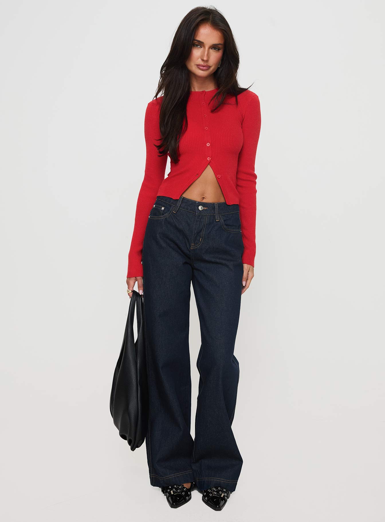 Jankins Baggy Jeans Dark Blue Wash