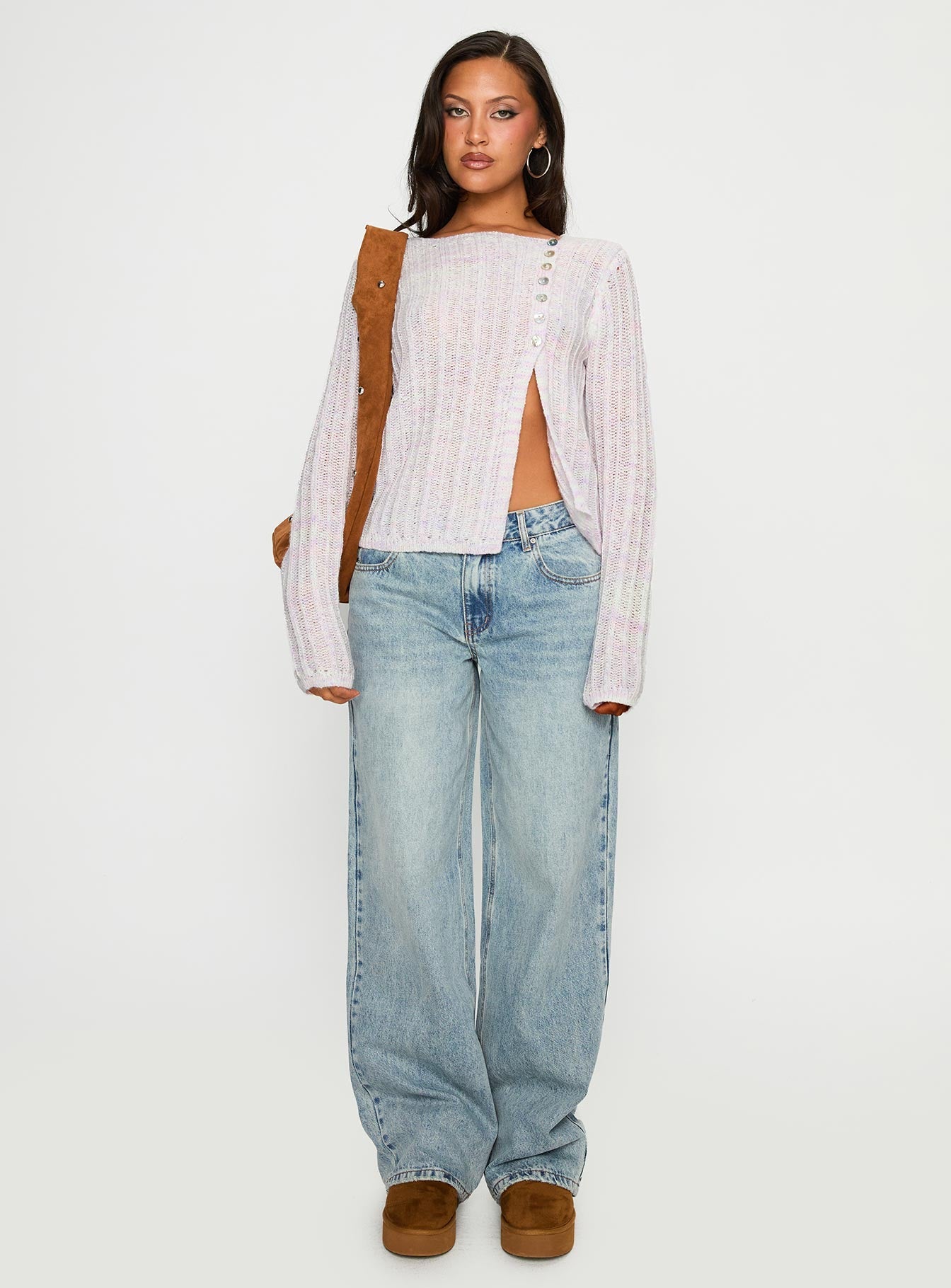 Lenker Knit Jumper Lilac
