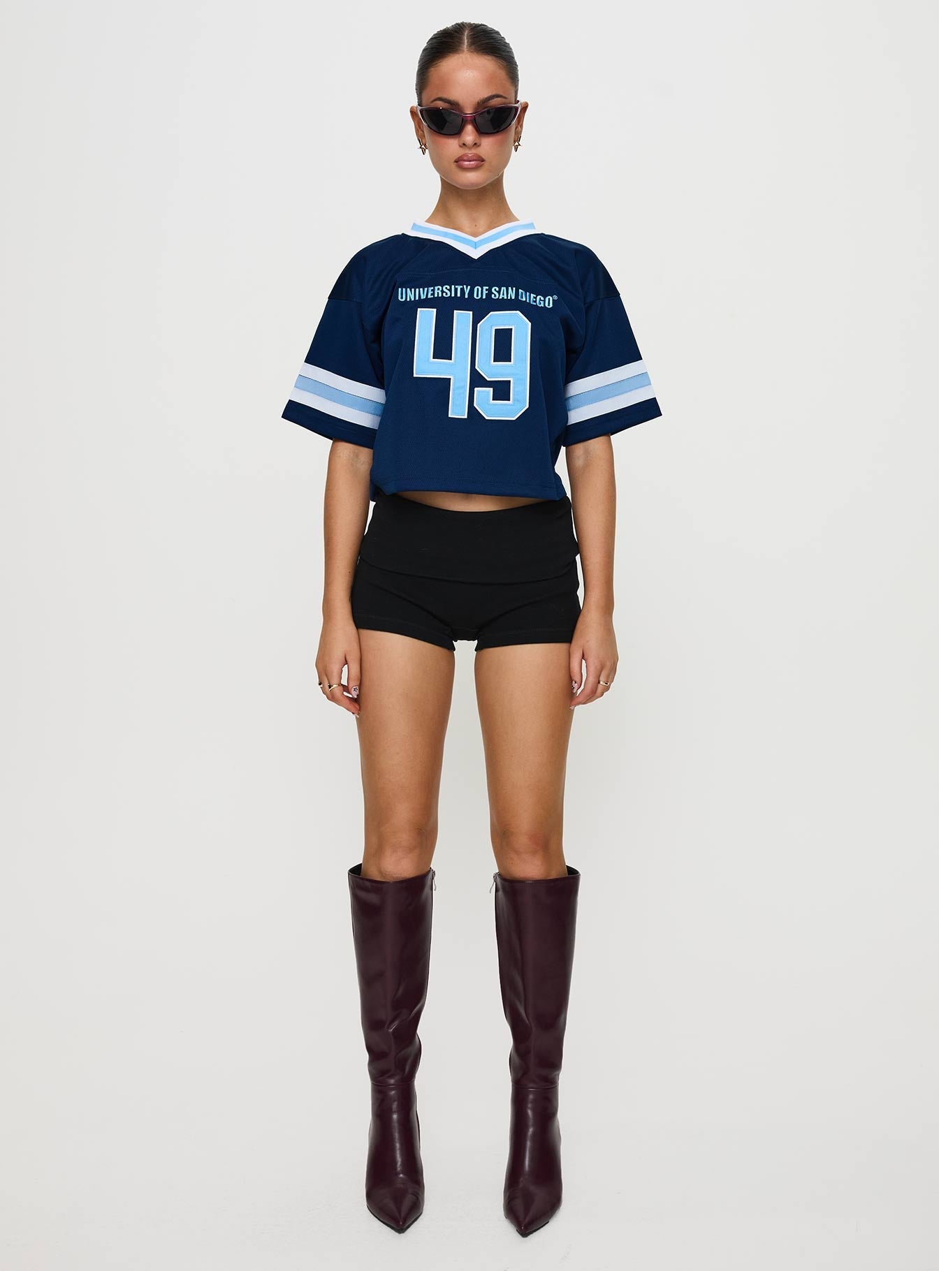 USD Football Jersey Navy